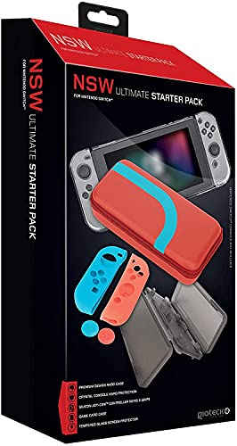 Capa Nintendo Switch GIOTECK GXT-90101 Transparente Gioteck - Acessórios para dispositivos de entrada - nintendo switch, gioteck, transparente