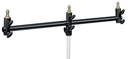 Manfrotto 154B acessório para tripés Manfrotto - Acessórios para microfones - alumínio, preto, 1170g, 65cm