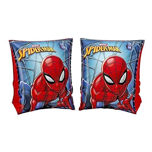 Cadeira de Banho para Crianças BESTWAY Homem-Aranha Bestway - Brinquedos - vinil resistente, vermelho-azul, dimensões 23x15 cm, válvulas de segurança