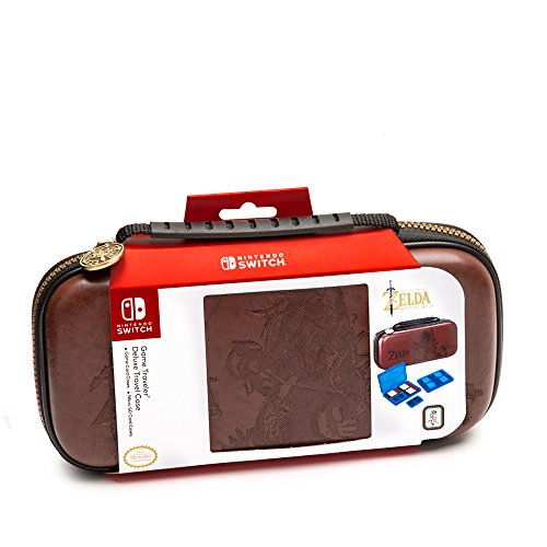 Capa Nintendo Switch BIGBEN NNS42BR Castanho Hori - Acessórios para dispositivos de entrada - protege ecrã, compartimento interno, bolsa exterior, nintendo switch