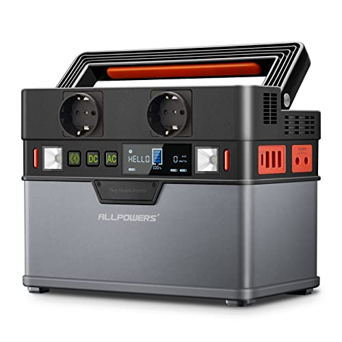 Powerbank ALLPOWERS Solar Portátil (7800 mAh - Preto) ALLPOWERS - Geradores - 7800 mAh, solar, 2,1 A, 12 v, 60 W