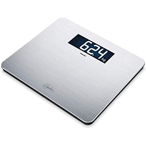 Balança Digital BEURER Gs 405 Signature Line Beurer - Balanças de peso corporal - balança digital, beurer gs 405, visor XL, aço inoxidável, lcd extra grande, capacidade máxima, arrumação cabo, sobreposição, visor iluminado
