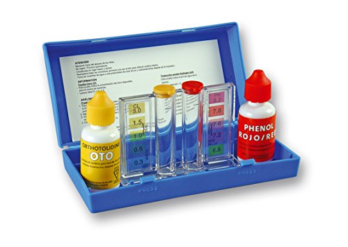 Kit de Análise de água para orelhas e pH (Ref. 1812) GRUPOSANZ - Acessórios para piscina e spa - ph, cloro, kit de análise