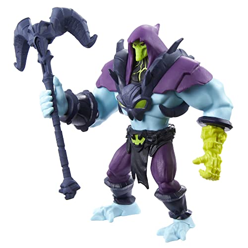 Figura MATTEL He-Man and the Masters of the Universe Power Attack - Skeletor Mattel - Brinquedos - figura, pvc, 14 cm, skeletor, efeito disparo