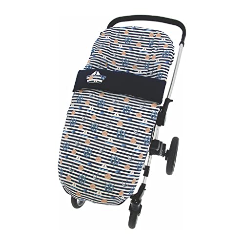 Bolsa de Carrinho Universal Azul Marinho Rosy Fuentes - Acessórios de carrinho de bebê - universal, azul marinho, 43x33x32cm