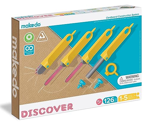 Kit de ferramentas de brincar MAKEDO Discover MAKEDO - Brinquedos - ferramentas, brincar, descobrir