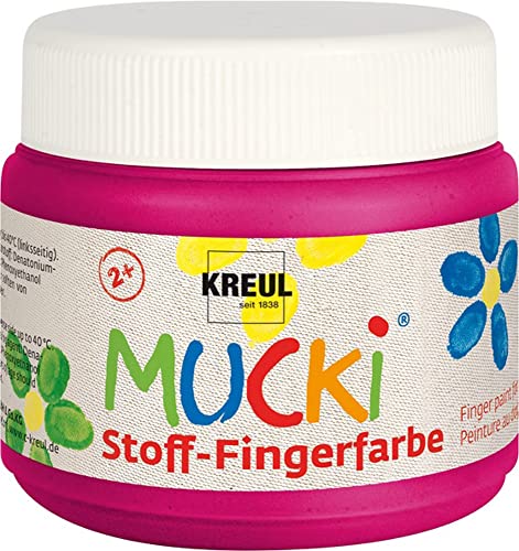 Tinta Lavável de Dedos KREUL Mucki (150ml) C. Kreul GmbH - Meios de pintura - multicor, algodão, 150 ml