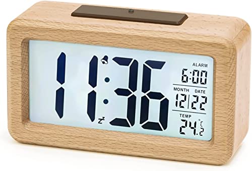 Despertador Digital com Display Led 2.4 X 1.8 Cm aboveClock - Relógios despertadores - display LED, snooze, 12/24h, luz de noite