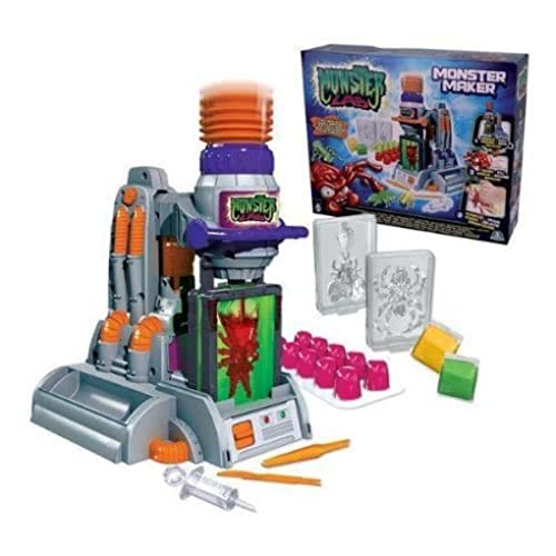 Jogo Didático GIOCHI PREZIOSI Laboratório de Monstro GIOCHI PREZIOSI - Brinquedos - jogo didático, laboratório de monstros, criar monstro, moldes, ovos de gel, gel adesivo