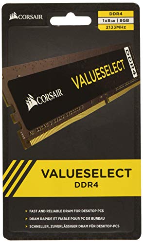 Memória RAM DDR4 CORSAIR CMV8GX4M1A2133C15 (1 x 8 GB - 2133 MHz - CL 15) Corsair - Memória ram - ram, DDR4, corsair, cmv8gx4m1a2133c15, 8 gb, 2133 MHz, CL 15