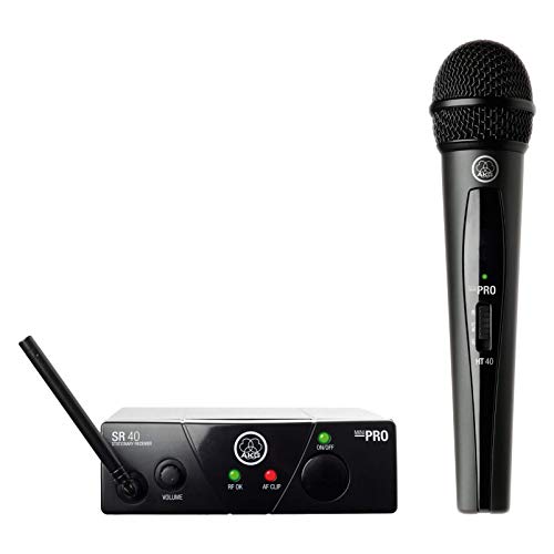 Microfone KIT Akg Wms 40 Mini Vocal Ism 3 AKG - Componentes de áudio - microfone, kit, akg, wms 40 mini vocal, ism 3, canto, habla, cardioide