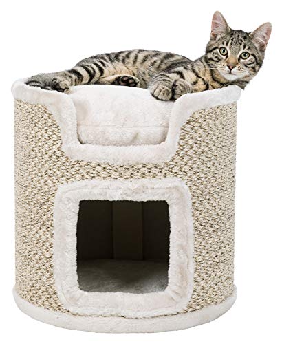 Gaiola para Gatos TRIXIE Tour Ria Cinzento Escuro 37 x 31,5 x 35 cm TRIXIE - Mobiliário para gatos - madeira, felpa, sisal, lavável