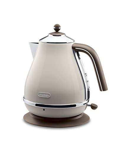 Jarro Eléctrico DELONGHI KBOV 2001.BG (400 ml) DELONGHI - Eletrodomésticos de cozinha - 400 ml, apagado automático, 2000 W, aço inoxidável