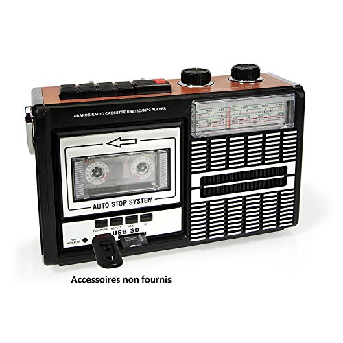 Rádio Ricatech Pr85 Preto Digital Analógico Ricatech - Alto-falantes - digital, analógico, aa bateria, preto