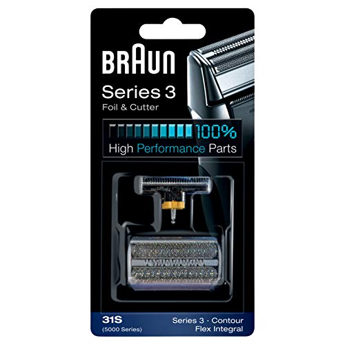 Recarga Máquina de Barbear BRAUN 31S 2-Blades Braun - Barbear e cabelo - recarga, máquina barbear, Braun, 2 lâminas