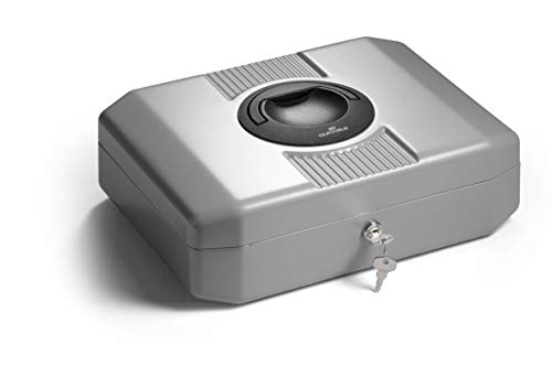 Caixa Registadora DURABLE 178257 | Cinzento Durable - Caixas de dinheiro - metal, cinzento, 352x276x120mm, 4kg