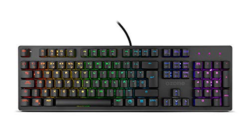 Teclado Gaming OZONE Alliance (Layout Português) Ozone - Teclados - layout português, cabo, 104 teclas, membrana, usb
