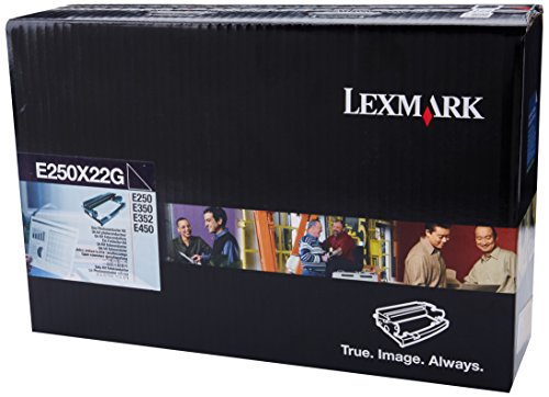 Unidade de Fotocondutor LEXMARK E250, E35X, E450 30K Lexmark - Tambores de impressora e kits de tambor - 30000 páginas, laser, preto, devolução tinteiros