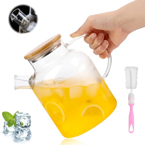 Jarro de Vidro 1.8l com Tampa VFANDV Transparente VFANDV - Utensílios de mesa - vidro, 1.8l, tampa, transparente