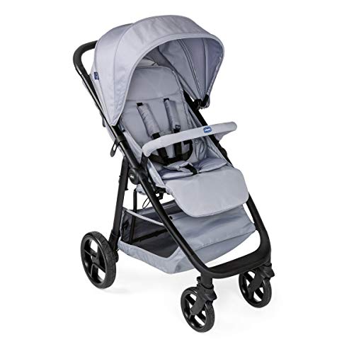 Carrinho de Bebé CHICCO Multiride Off Road Compacto Cinzento Chicco - Carrinhos de bebê - compacto, 22kg, almofada extra-larga, encosto ajustável