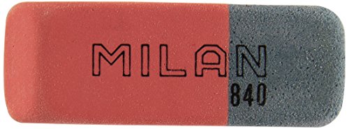 Caixa de Goma MILAN 840 (Multicor - 40 Unidades) Milan - Correção de fluídos, canetas e fitas - multicor, 40 unidades, flexível, abrasiva