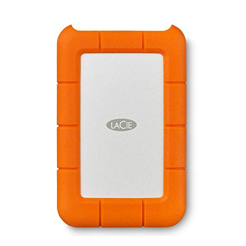 Disco Externo HDD LACIE Rugged USB-C (Preto - 4 TB - USB 3.0) Lacie - Discos rígidos - HDD, usb-c, 4 TB, rugged