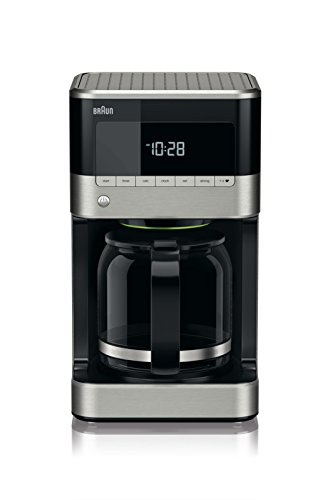 Máquina Café BRAUN KF 7120 (12 Chávenas) Braun - Cafeteiras de filtro - 12 chávenas, aço inoxidável, automático, anti-gotas, optibrew
