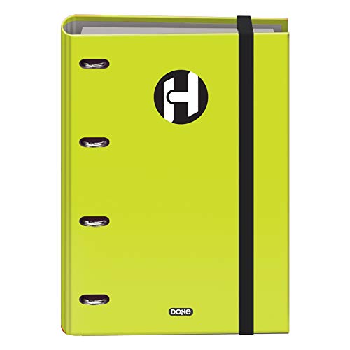Dossier DOHE Icon com Elástico (A4 - Verde) DOHE - Pastas Organizadoras - a4, verde, elástico, 4 anéis
