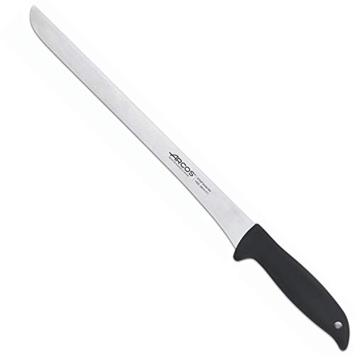 Faca de Presunto Arcos Menorca 28 Cm Aço Inoxidável Ponta Redonda Arcos - Facas de cozinha - facada, presunto, arcos, menorca, aço inoxidável