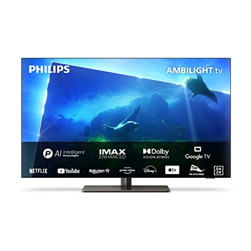 TV PHILIPS 55OLED818 (OLED - 55'' - 140 cm - 4K Ultra HD - Smart TV) Philips - Televisores - oled, 55 polegadas, 4k ultra hd, smart tv