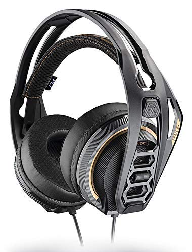 Auscultadores com Fio PLANTRONICS Rig 400 Pro (On Ear - Microfone - Preto) Plantronics - Fones de ouvido e headsets - binaural, com fio, circum-aural, microfone
