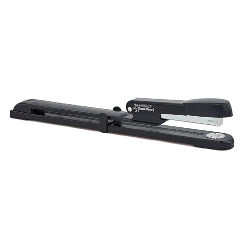 Agrafador RAPEXCO Marlin Long Arm Metal Preto Rapesco - Agrafadores - agragador, ralexco marlin, long arm, metal preto