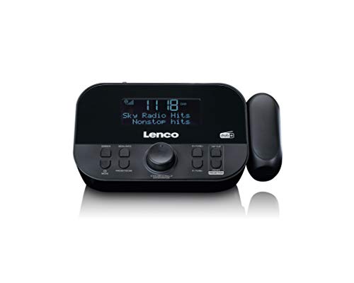 Rádio Despertador LENCO CR-615 (Preto - Digital - Alarme Duplo) Lenco - Áudio - digital, alarme duplo, preto