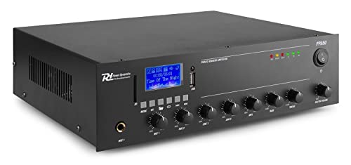 Amplificador POWER DYNAMICS PPA50 (100 W) Tronios B.V. - Amplificadores de áudio - amplificador, power dynamics, ppa50, 100W, leitor mp3, receptor bt