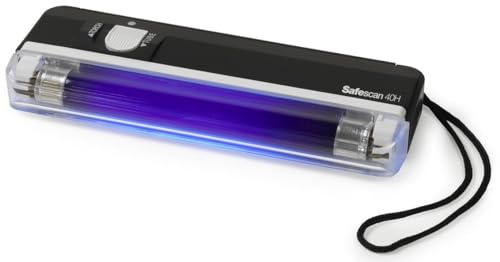 Detector de Notas Falsas SAFESCAN 40H (Branco) Safescan - Verificadores de notas bancárias - pilhas, portátil, UV, falsas