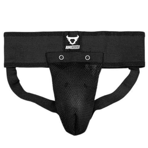 Ringing Horns Charger 2 em 1 (Idade Mínima Recomendada: 3 anos) Ringhorns - Equipamento atlético de uso geral - protege partes íntimas, suor resistente, confortável, coque de protecção