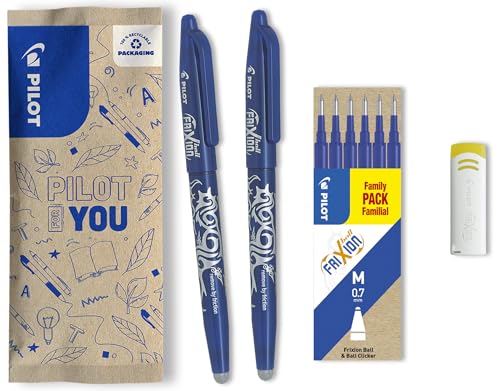 Esferográfica PILOT Frixion Ball (Azul - 0.8 mm) Pilot - Canetas - tinta borrável, apagar, borracha, sem manchas
