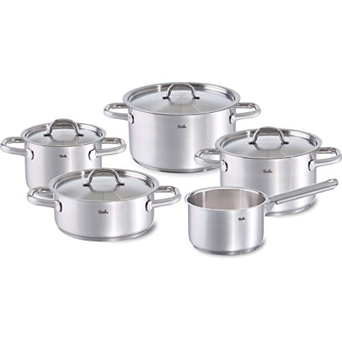 Conjunto de Panelas FISSLER Family Line (5 peças) Fissler - Conjuntos de panelas - 5 peças, inox, 20 cm, 2,4 cm, 26 cm