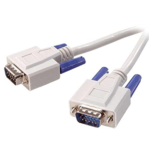 Cabo de Vídeo VIVANCO (VGA - 3 m - Branco) Vivanco - Fios e cabos elétricos - vga, 3m, macho-macho, branco