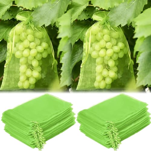 Saco Protetor de Uva MAFKL 100 Bolsas (30x20cm) MAFKL - Gaiolas e suportes para plantas - protetor, uva, 30x20cm, transpirável