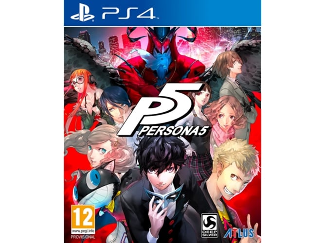 Jogo PS4 Persona 5 (Edição Espanha) (M18 - Música e RPG) Atlus - Software de jogos de vídeo - ps4, rpg, música, espanha