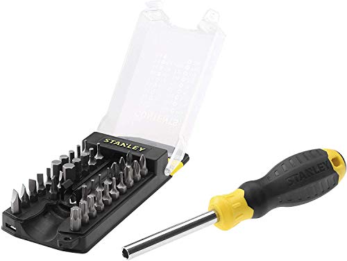 Conjunto de Chaves de Fendas BLACK & DECKER STHT0-70885 STANLEY - Chaves de fenda - chaves, fendas, preto, amarelo