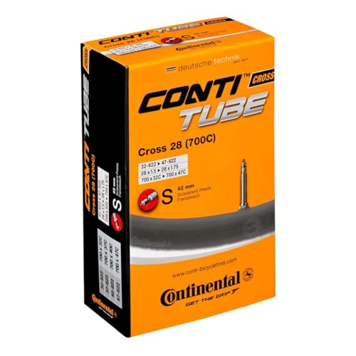 Continental Cross 28 (700c) X 32/42 C Presta Valve Inner Tube Continental - Peças de automóveis - 700c, 32/42, elastano, presta valve