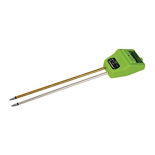 Analisador de Solo SILVERLINE 3 em 1 (Laranja - 30 x 21.5 x 6 cm) Silverline - Medidores de umidade - ph, humidade, luz, lux