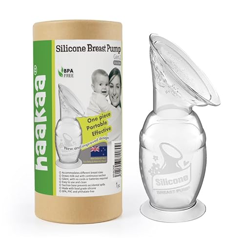 Recetor de Leite Materno HAACA 1 (150 ml) Haakaa - Bomba de amamentação - 150 ml, silicone alimentar, compacto