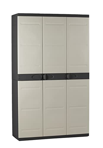 Armário de Cozinha TITANIUM (Resina - Preto) Plastiken - Armários de armazenamento e armários de bloqueio - resina, preto