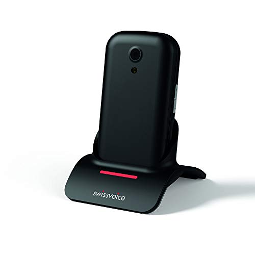 Telemóvel SWISSVOICE S24 (2.4'' - Preto) Swissvoice - Telemóveis - telemóvel, swissvoice s24, 2.4 polegadas, preto