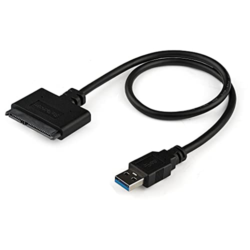 Adaptador STARTECH USB3SATSATA25 (SATA - Preto) STARTECH - Cabos - sata, usb 3.0, preto