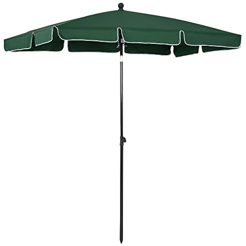 Guarda-Sol OUTSUNNY Alumínio (Bege - Alumínio - 200 x 140 x 240 cm) Outsunny - Guarda-sóis e toldos de exterior - alumínio, bege, 200 x 140 x 240 cm