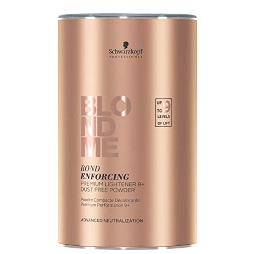 Schwarzkopf Professional Blondme 9+ Pó iluminador 450 g (Beleza, saúde e bem-estar) Schwarzkopf - Cuidados com o cabelo - pó iluminador, cabelo branco, 450g